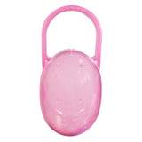 Solid Portable Pacifier Nipple Cradle Case Holder