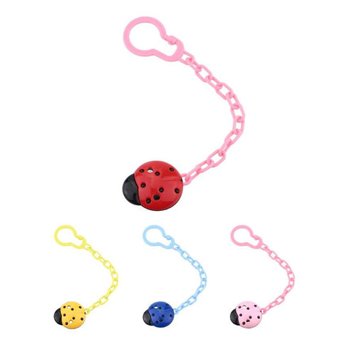 Baby Feeding Nipple Pacifier Clips Dummy Chain Drop-Resistant Holder Belt