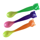 1Pc Safety PP Temperature Sensing Spoon Baby Flatware Kids