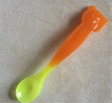 1Pc Safety PP Temperature Sensing Spoon Baby Flatware Kids